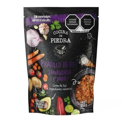 PICADILLO DE RES   250g - Ground Beef With potatoes and Carrots (1/2 lb)