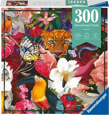 Ravensburger Puzzle - Flowers - Puzzle Moment 300 Teile, Blau, Deko, Bild