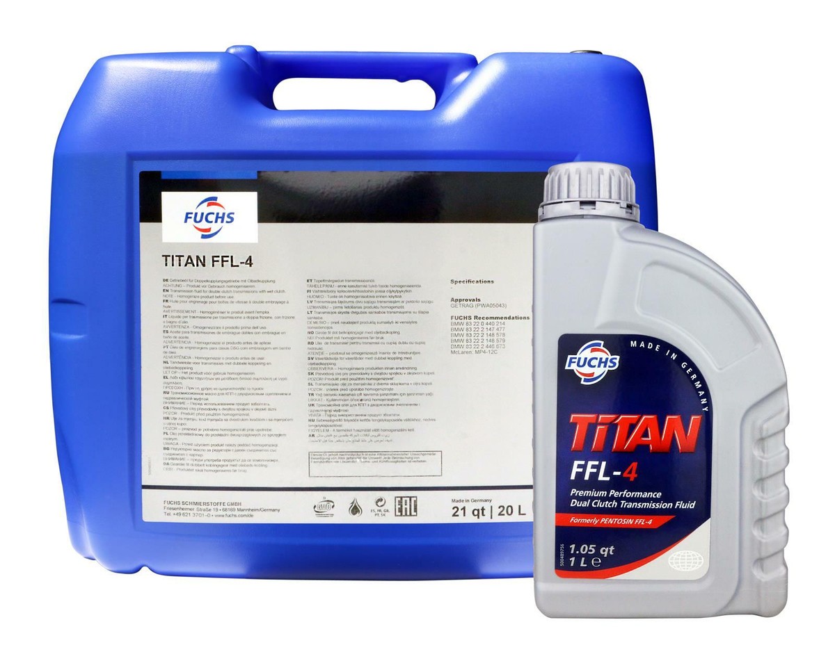 Fuchs Titan FFL-4 DCT Transmission Fluid, Oil For BMW DCG