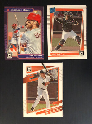 2021 Panini Donruss Optic Baseball Cards Singles You Pick