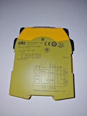 Pilz PNOZ s7.1 C 24VDC 3n/o cascade, Gebraucht