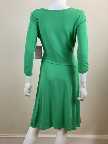 Vestido LILLY PULITZER Talla Pequeña "Danni" Verde Manga 3/4 Hasta la Rodilla. Nuevo con etiquetas - Imagen 8 de 12