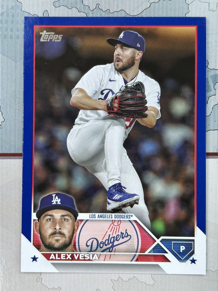 2023 Topps Update Royal Blue Parallel #US261 Alex Vega Los Angeles