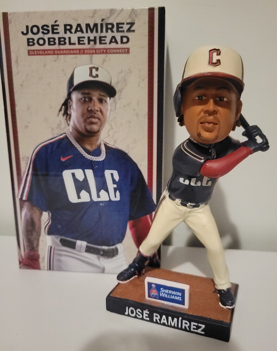 JOSE RAMIREZ Cleveland Guardians CITY CONNECT BOBBLEHEAD SGA