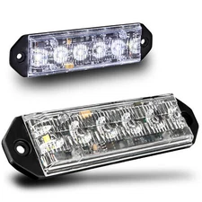 2PC LAMPHUS PlanarFlash PFLH06 Ultra Flat LED light head - WHITE / WHITE