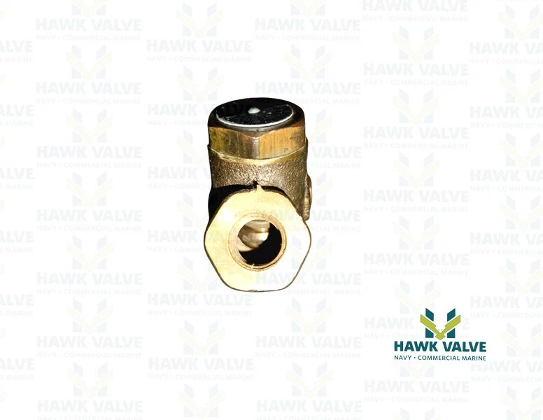 1/4" BRONZE 200 THREADED Y-PATTERN SWING CHECK VALVE MILWAUKEE FIG.508 - Image 4 of 4