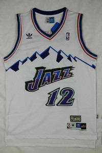 john stockton white jersey