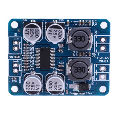 TPA3118 PBTL Mini Power Amplify Circuit DC8-24V Digital Stereo Amplifier Module 