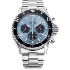 Orient RN-TX0206L Multi-Function Blue Dial Stainless Steel Men's Watch Japan