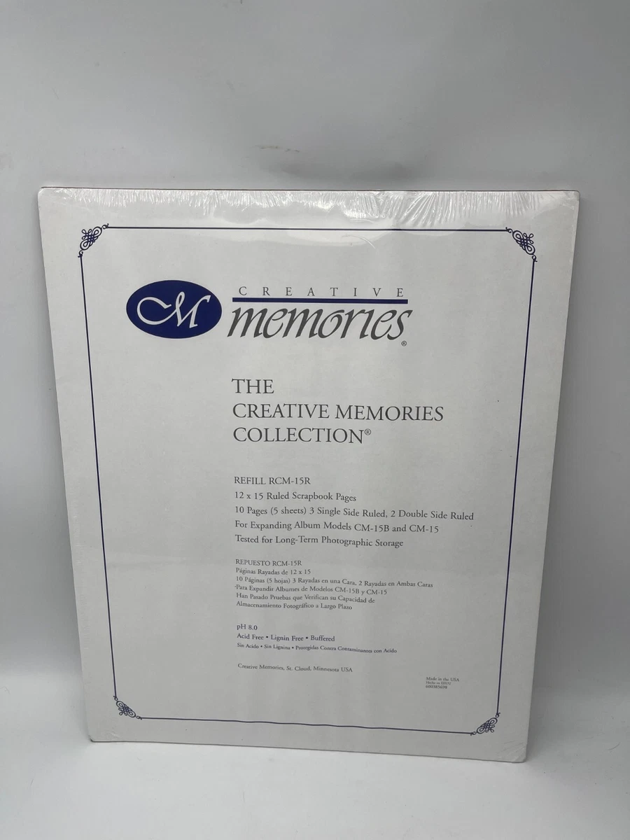 Creative Memories 12x15 Pages for sale | eBay
