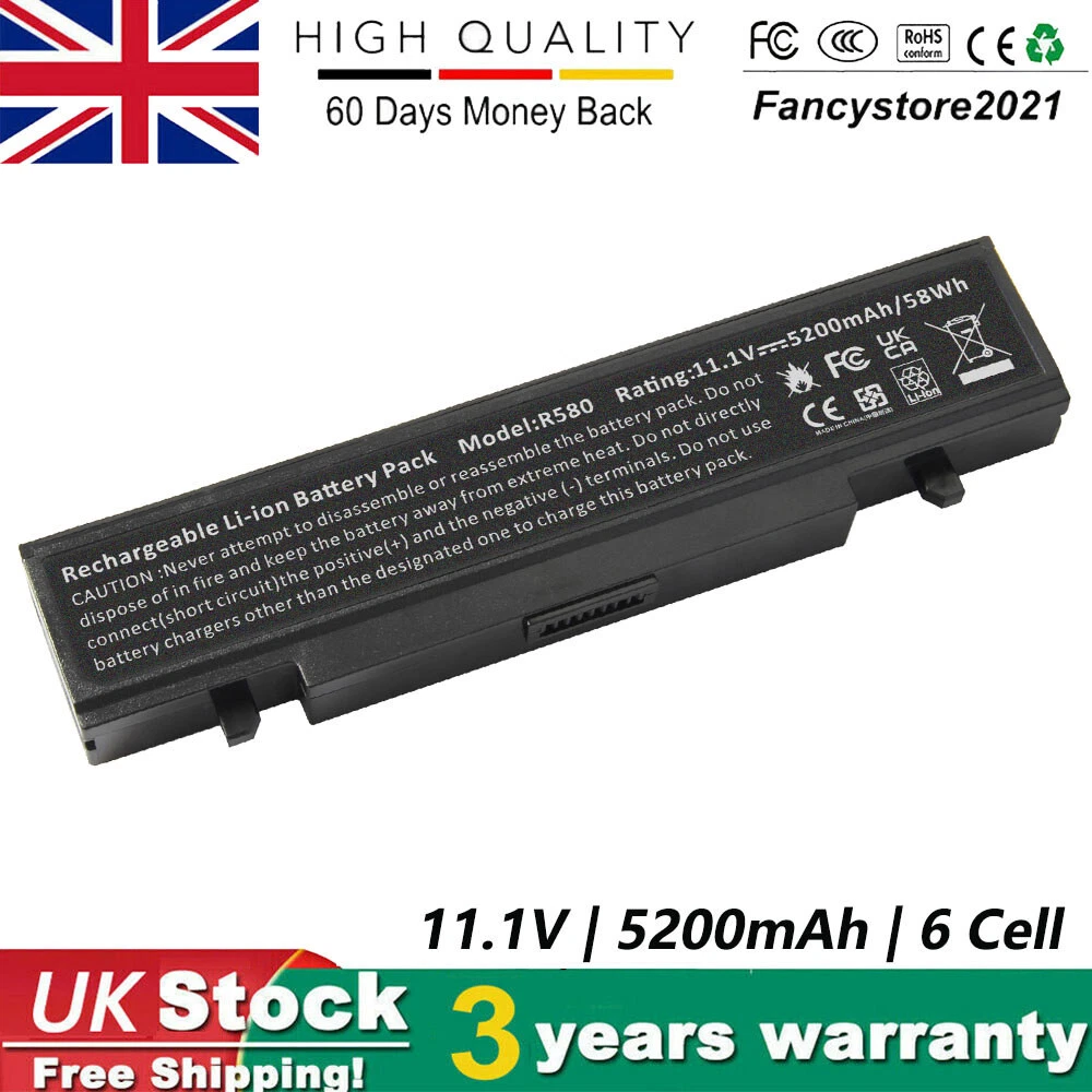 Laptop Battery for Samsung NP300E4C NP300E5C NP350E7C NP350V5C NP355E5C UK