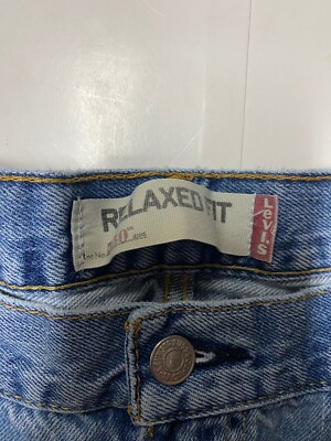 Vintage Levi's 550 Relaxed Fit Jeans Mens 36 X 30 Blue Denim