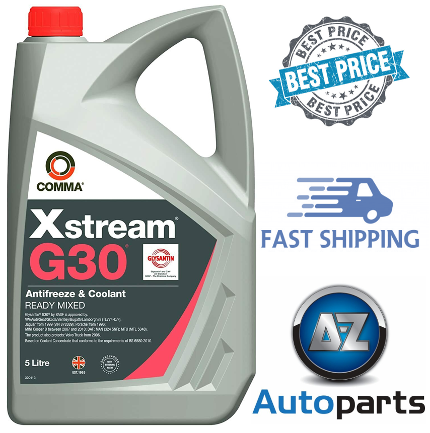 Comma Xstream G30 Antifreeze & Coolant Ready Mixed XSM5L 5L eBay