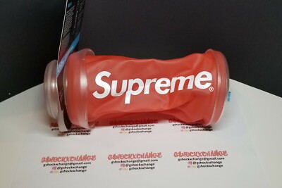 Supreme HydraPak Stash 1.0L Bottle Red FW20