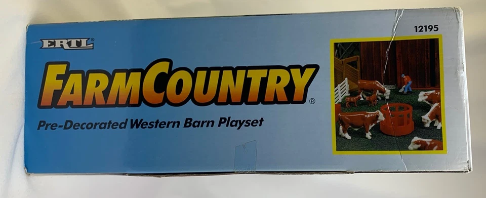 Juego Ertl Farm Country Toy Western Barn 1/64 Foto 4 de 4