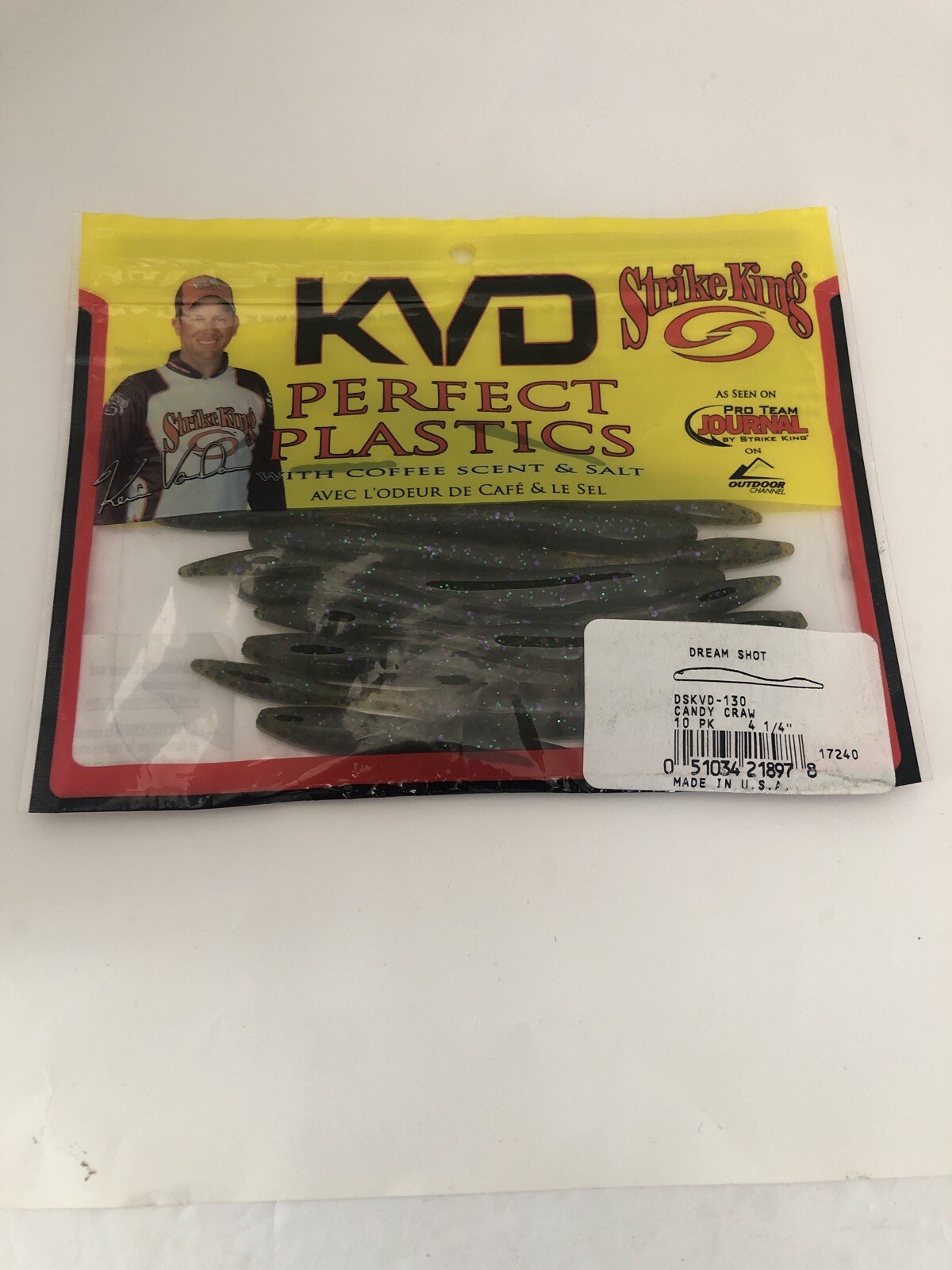 NEW STRIKE KING Perfect Plastics KVD Dream Shot (4 1/4") SHIPS N 24HRS - Image 3