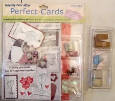 New Colorbok Cardmaking Kit 4 Wedding Theme Perfect Cards Craft Project Pack