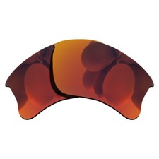 US Fire Red Anti-Scratch Replacement Lenses For-Oakley Flak Jacket XLJ Polarized