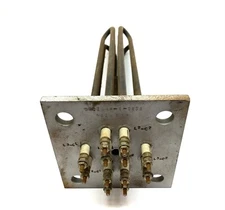 Tempro 0 GDEN KP-6-0256 Immersion Heater 6" Square 5 Element 15" Long