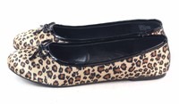 Funtasma Womens Star 16 Cpsa Ballet Flat Cheetah Satin Size 9 M Us Funtasma Womens Star 16 Cpsa Ballet Flat Cheetah Satin Size 9 M Us