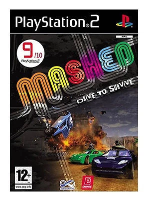 Mashed Drive To Survive For Sony PlayStation 2 PS2 - Disc Only