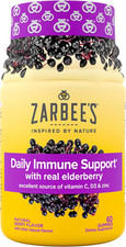 Elderberry Gummy Daily Immune Support Supplement with Vitamins A, C, D, E  Z...