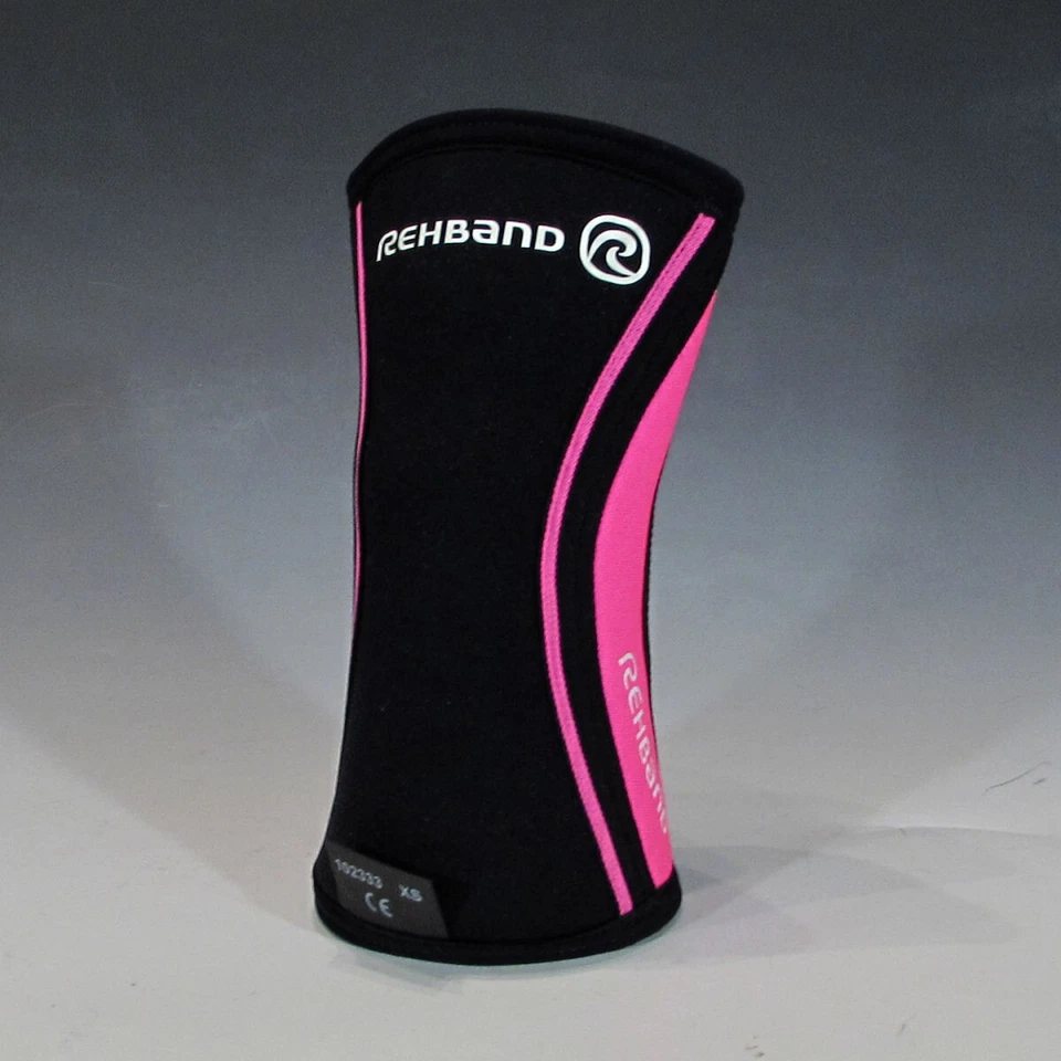 Rehband 102333-02 Rx Elbow Support (Black/Pink, XS) 5mm/3mm - Image 3 of 4
