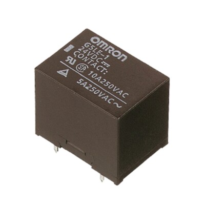 Print-Relais 9V= 1xUM 200 Ohm 250V~/10A Omron G5LE-1-VD-9VDC