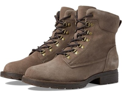 Børn  Women's 9.5 (M) Codi Mid Waterproof Suede Boots in Taupe