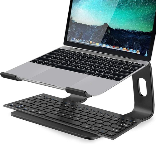 Laptop Stand Aluminum Computer Riser Ergonomic Laptops Elevator for Desk Metal H - Picture 14 of 42