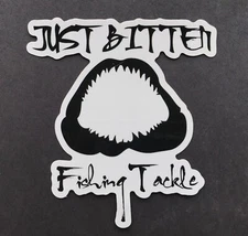 Just Bitten Fishing Tackle - Shark Jaws - Fishing Sticker