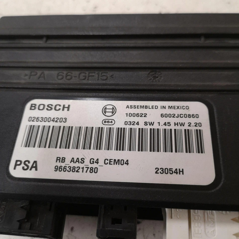 Centralina Park Assist PDC CITROËN C5 II Break RE 9663821780 2.0 28700652 - Immagine 4 di 4