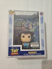 Funko Pop! Video Game/Art/Movie Cover with case: Pixar Woody - Amazon (AM)...