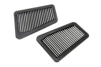 HPS Drop-in Panel Air Filter White for 2018-2022 Kia Stinger 3.3L V6 Turbo