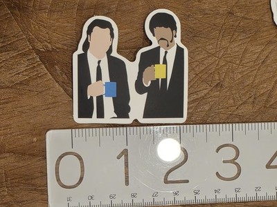 PULP FICTION Decal Pulp Fiction Sticker Uma Thurman Quentin Tarantino ...