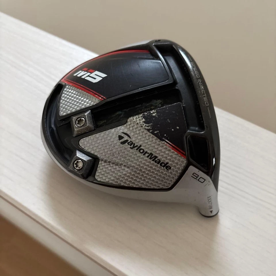 TaylorMade M5 Driver Head Only 9.0 Degree Right-Handed Used #19 - Image 3 of 4