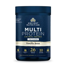 Ancient Nutrition Multi Protein Powder Animal Based  Creatine Vanilla Bean