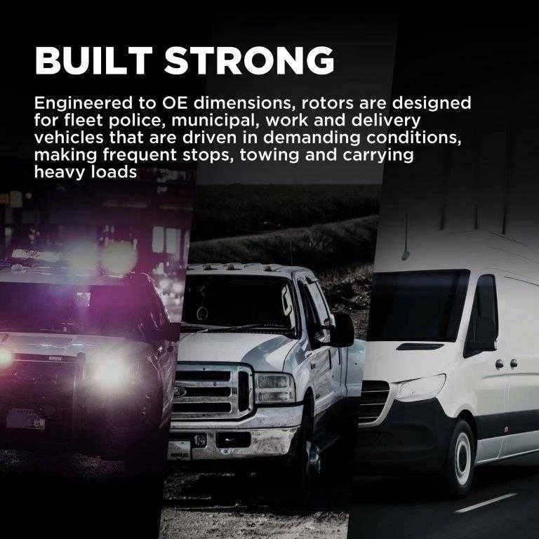 SevereDuty fits 2007-2020 Lincoln Navigator WAGNER BRAKE - Image 2 of 4