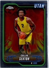2024-2025 Topps Chrome  Base  /  #35 Collin Sexton