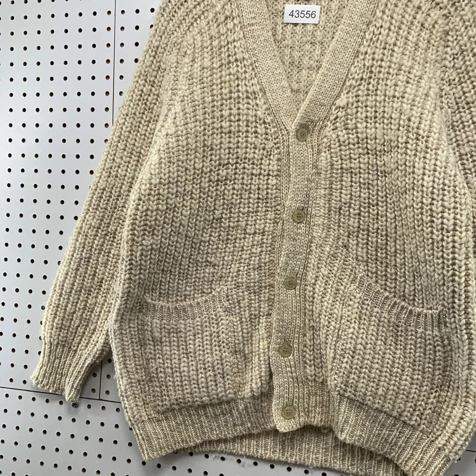 Винтажный Marshalls Alan Paine кардиган шерсти свитер мужской размер 42 большой Англии - Изображение 3 из 4