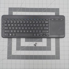 Microsoft All-in-One Media Wireless Keyboard w/ Trackpad Model 1632  Dongle