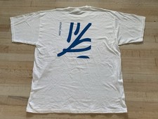 Athens Greece Olympic Games Visa Promo Logo T Shirt Men's Size XL Vintage 2004