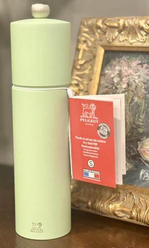 NWT Peugeot Boreal Pepper Mill 8 in/21 cm Light Green Blue Made In France - Picture 6 of 7