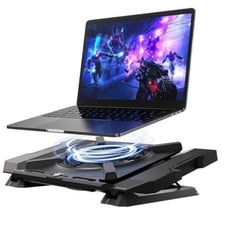 Laptop Cooling Pad, Gaming Laptop Cooler with 7.1 Inch Powerful Fan, RGB
