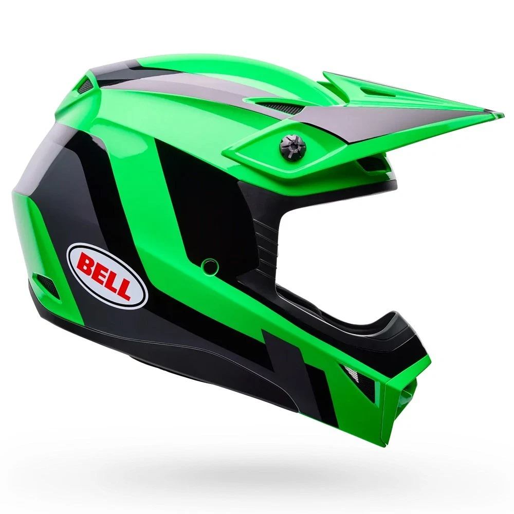 Bell Motocross/Enduro Green Motorcycle & Powersports Helmets for