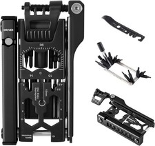 Bike Multi Tool 38 in 1 Bicycle Repair Kit with Chain Levers, Hex Spoke Wrench,