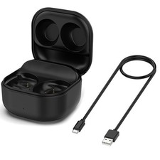 Black Charging Case Box For Samsung Galaxy Buds FE R400 Bluetooth Earbuds dd