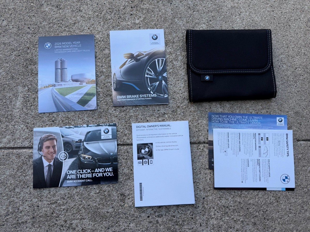 2026 26 BMW X3 Owner's Manual Digital - X 3 Complete Factory Set
