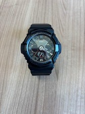 CASIO G-SHOCK Ana-Digi GA-201 Authentic Used Black Rubber Band