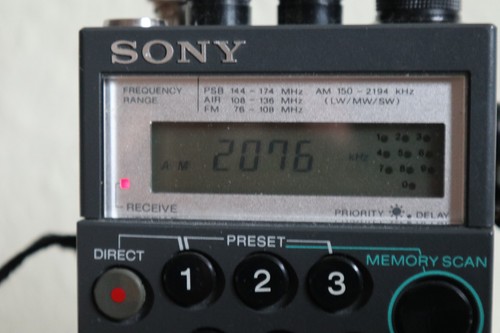 Vintage SONY AIR-7 FM/AM/Air/PSB Scanner Radio funktioniert einwandfrei - Afbeelding 3 van 9